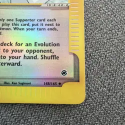 Pokemon TCG Professor Elm's Training Method 148/165 Expedition Reverse Holo LP - Image 4