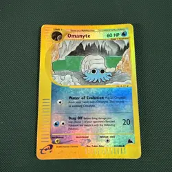 Pokemon TCG - Omanyte - 41/144 - Skyridge - Reverse Holo LP - Image 1