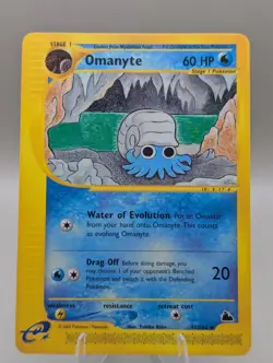 Omanyte 2003 - 41/144 Skyridge Uncommon Vintage Pokemon - Image 1