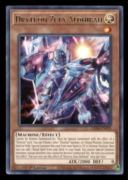 Yugioh Drytron Zeta Aldhibah #GEIM-EN028 Genesis Impact LP - Image 1