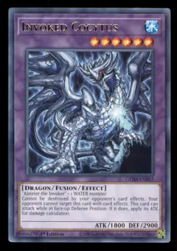 Yugioh Invoked Cocytus #GEIM-EN055 Genesis Impact LP - Image 1