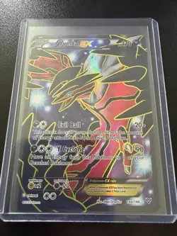 Pokemon TCG Yveltal EX Holo Full Art Ultra Rare Card 144/146 - Image 1