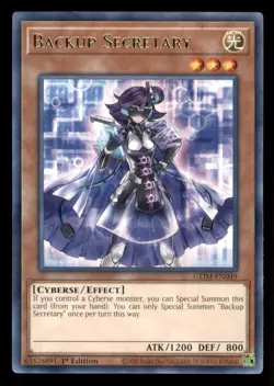 Yugioh Backup Secretary #GEIM-EN049 Genesis Impact LP - Image 1