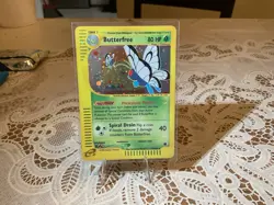 Butterfree 5/165 - Holo Rare - Vintage Pokemon TCG: Expedition Base Set - LP/MP - Image 1