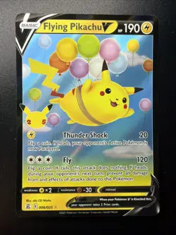 Flying Pikachu V 006/025 Holo V Rare Celebrations Pokemon NM P02 - Image 1