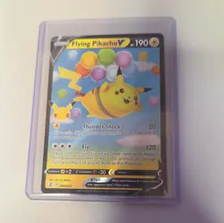 Flying Pikachu V 006/025 Holo V Rare Celebrations Pokemon NM/M - Image 1