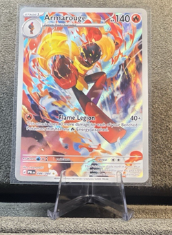 Armarouge 086/084 Illustration Rare Pokemon TCG Pitch Black English NM - Image 1