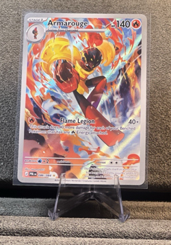 Armarouge 086/084 Illustration Rare Pokemon TCG Pitch Black English NM - Image 2