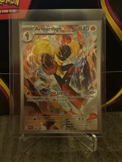 Armarouge 086/084 Illustration Rare Pitch Black Pokemon Holo NM - Image 1