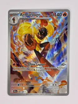Armarouge - 086/084 - Illustration Rare - Pitch Black - NM/M - Pokemon Card - Image 1
