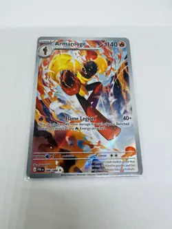 Armarouge 086/084 Illustration Rare Pokemon TCG Pitch Black English NM - Image 1
