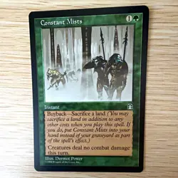 Wizards of the Coast Constant Mists Stronghold Instant Uncommon Reg Green Eng - Image 1