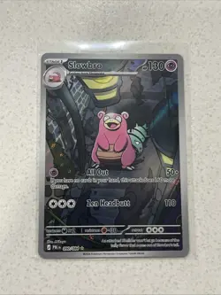 Slowbro 90/84 Illustration Rare, Pitch Black, Full Art Holo, Pokemon TCG, NM - Image 1