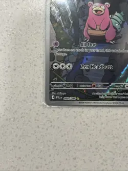 Slowbro 90/84 Illustration Rare, Pitch Black, Full Art Holo, Pokemon TCG, NM - Image 2
