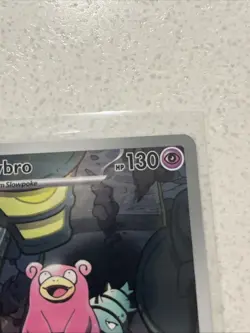 Slowbro 90/84 Illustration Rare, Pitch Black, Full Art Holo, Pokemon TCG, NM - Image 4