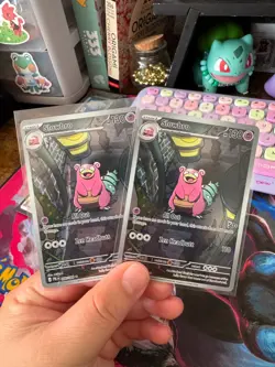 TWO! 2026 Slowbro 90/84 Illustration Rare Pokemon Pitch Black - Image 2