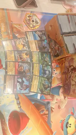 Disney Lorcana Wilds Unknown Illumineers Trove Box + Bulk (NO PACKS) Common+Epic - Image 2