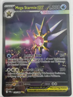 Pokemon Mega Starmie EX Holo Card + 6 Full Art EX Holos HUGE HOLO LOT PLUS - Image 1