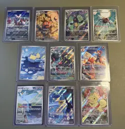 Huge IR Full Art Lot Pokemon Card Collection NM - Image 1