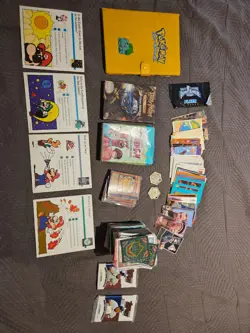 Huge 90s–2000s Trading Card Lot — Harry Potter TCG, Pokemon Binder, Scooby-Doo, - Image 1
