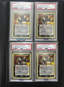 LOT of 7 - 2021 POKEMON SWSH BSP GRENINJA-GOLD STAR CELEBRATION ELT . TRNR.BOX - Image 1
