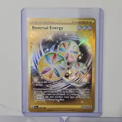 Lot of gold cards- Lot of 5 Rare Pokemon Cards- Hyper Rare Reversal Energy - Image 2