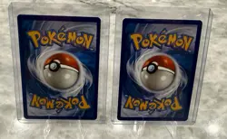 Pokemon POKE BALL + PIKACHU Gold Celebration 25th Anniv 2 Card LOT! SUPER CLEAN - Image 5