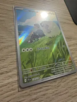 Pokemon TCG Journey Together Hop's Wooloo 170/159 Near Mint Illustration - Image 2