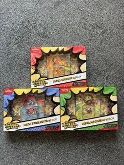 Pokemon TCG: Mega Evolution – Ascended Heroes Mega ex Box Bundle (3 Boxes) - Image 1