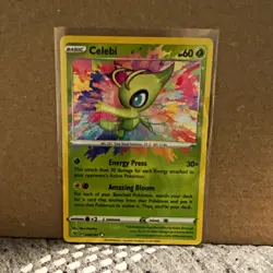 Pokemon TCG Celebi Vivid Voltage 009/185 Amazing Rare Holo English 60 HP - Image 1