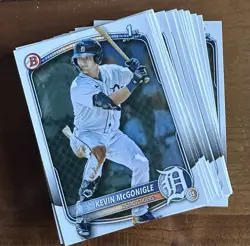 Lot Of (27) Pack Fresh Kevin McGonigle 1st RC 2025 1st Bowman Paper #BP-79 - Image 1