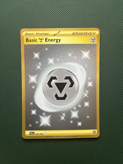 Pokemon TCG Basic Metal Energy 099/064 Shrouded Fable Gold NM Condition - Image 1