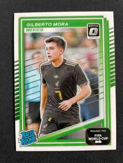 Gilberto Mora 2025-26 Panini Donruss Optic FIFA World Cup 2026 Rated Rookie #214 - Image 1