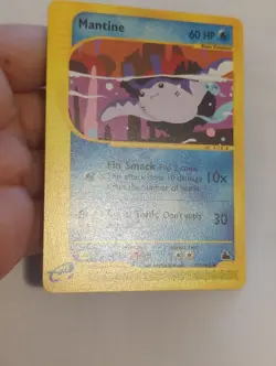 Mantine 77/144 Pokemon Skyridge Regular E Reader - Image 5