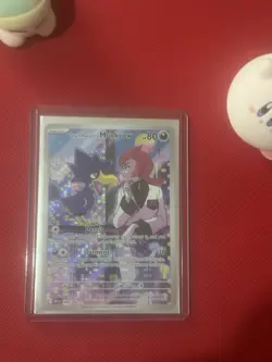 Pokemon TCG - Team Rockets Murkrow 200/182 Destined Rivals Illustration Rare NM - Image 1