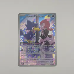 Pokemon Team Rockets Murkrow Illustration Rare Destined Rivals 200/182 - Image 1