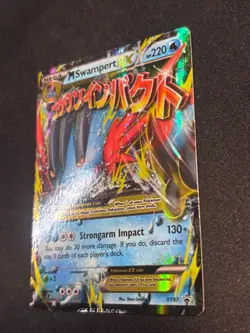 M Swampert EX XY87 Promo LP Pokemon TCG Promos Mega Evolution Card - Image 3