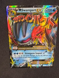 M Swampert EX XY87 Promo LP Pokemon TCG Promos Mega Evolution Card - Image 4