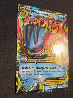 M Swampert EX XY87 Promo LP Pokemon TCG Promos Mega Evolution Card - Image 5