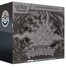 Pokemon TCG Mega Evolution Pitch Black Elite Trainer Box SEALED/AUTHENTIC - Image 1
