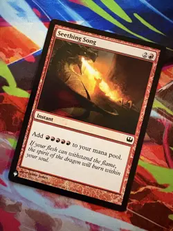 Seething Song C Duel Decks: Knights vs. Dragons 70 - Magic the Gathering TCG - Image 1