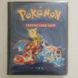 1999 Pokemon Original Trading Card Album Folder Binder Vintage WOTC Flaws - Image 1