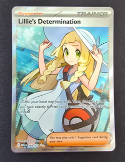 Lillie's determination 169/132 Mega Evolutions NM pokemon - Image 1