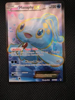 ** A Manaphy EX 116/122 XY Breakpoint NM Pokemon - Image 3