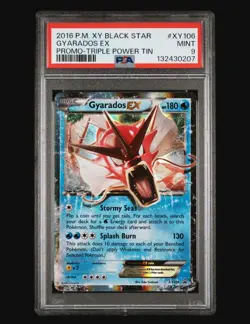 Pokemon Gyarados EX Black Star Promo XY106 XY Holo PSA 9 - Image 1