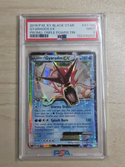 Pokemon Gyarados EX Black Star Promo XY106 XY Holo PSA 9 - Image 4