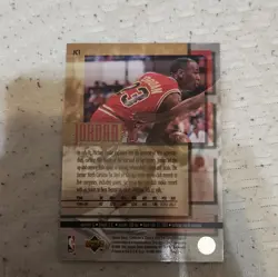 Upper Deck 1995 The Jordan Collection Insert Michael Jordan #JC1 - Image 2