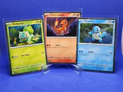 2023 Pokemon TCG - Scarlet & Violet 151 Poster Collection 3-Card Holo Promo Set - Image 1