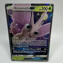 Pokemon Venomoth GX 12/214 Sm-Unbroken Bonds Ultra Rare Holo 200 HP - Image 1