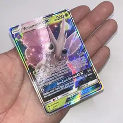 Pokemon Venomoth GX 12/214 Sm-Unbroken Bonds Ultra Rare Holo 200 HP - Image 4